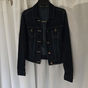 American Eagle Outfitters Dark Blue Jean Jacket